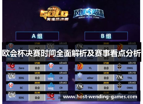 欧会杯决赛时间全面解析及赛事看点分析